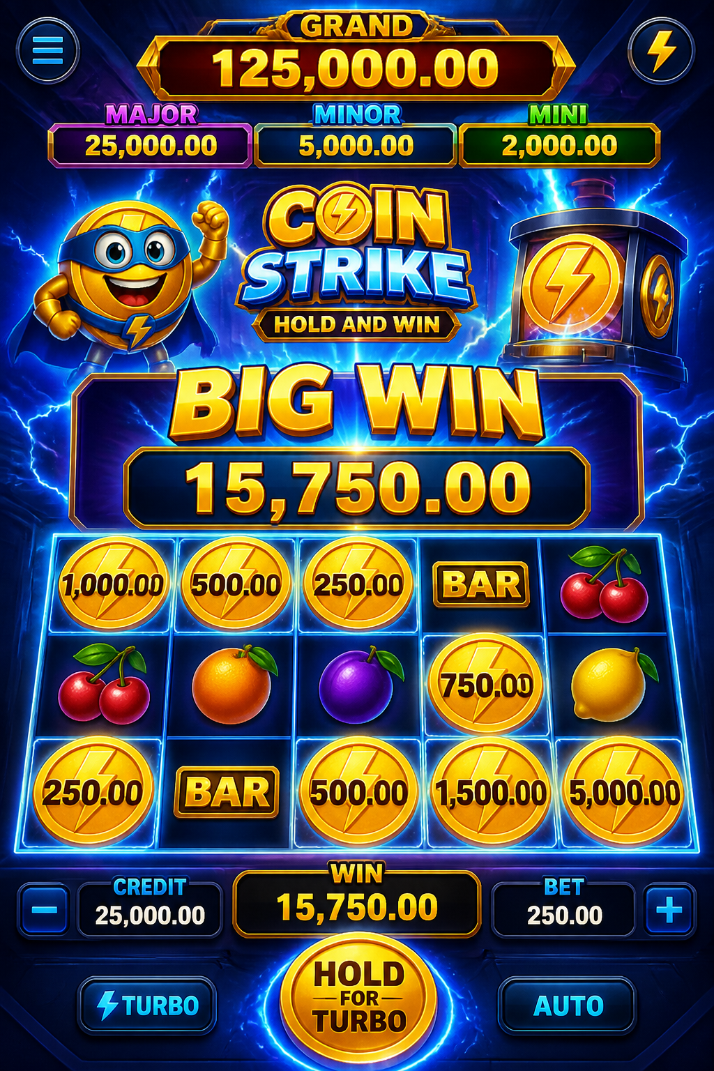 Coin strike hold and win 3